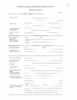 GA INSURANCE LTD – MACHINARY INSURANCE CLAIM FORM
